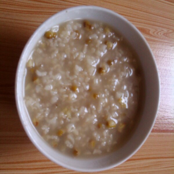 做的绿豆粥