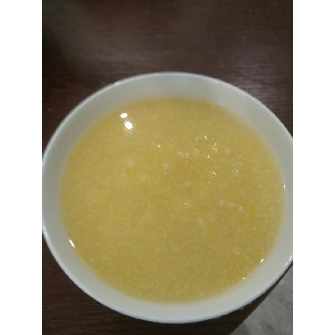 王啸2017做的玉米渣粥