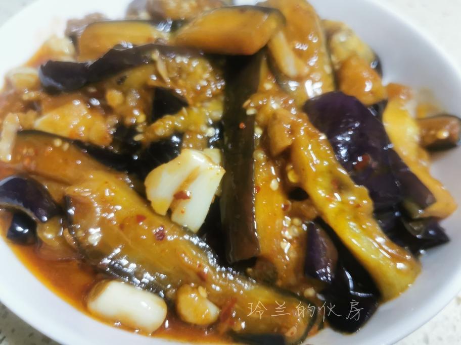 椒麻茄子的做法
