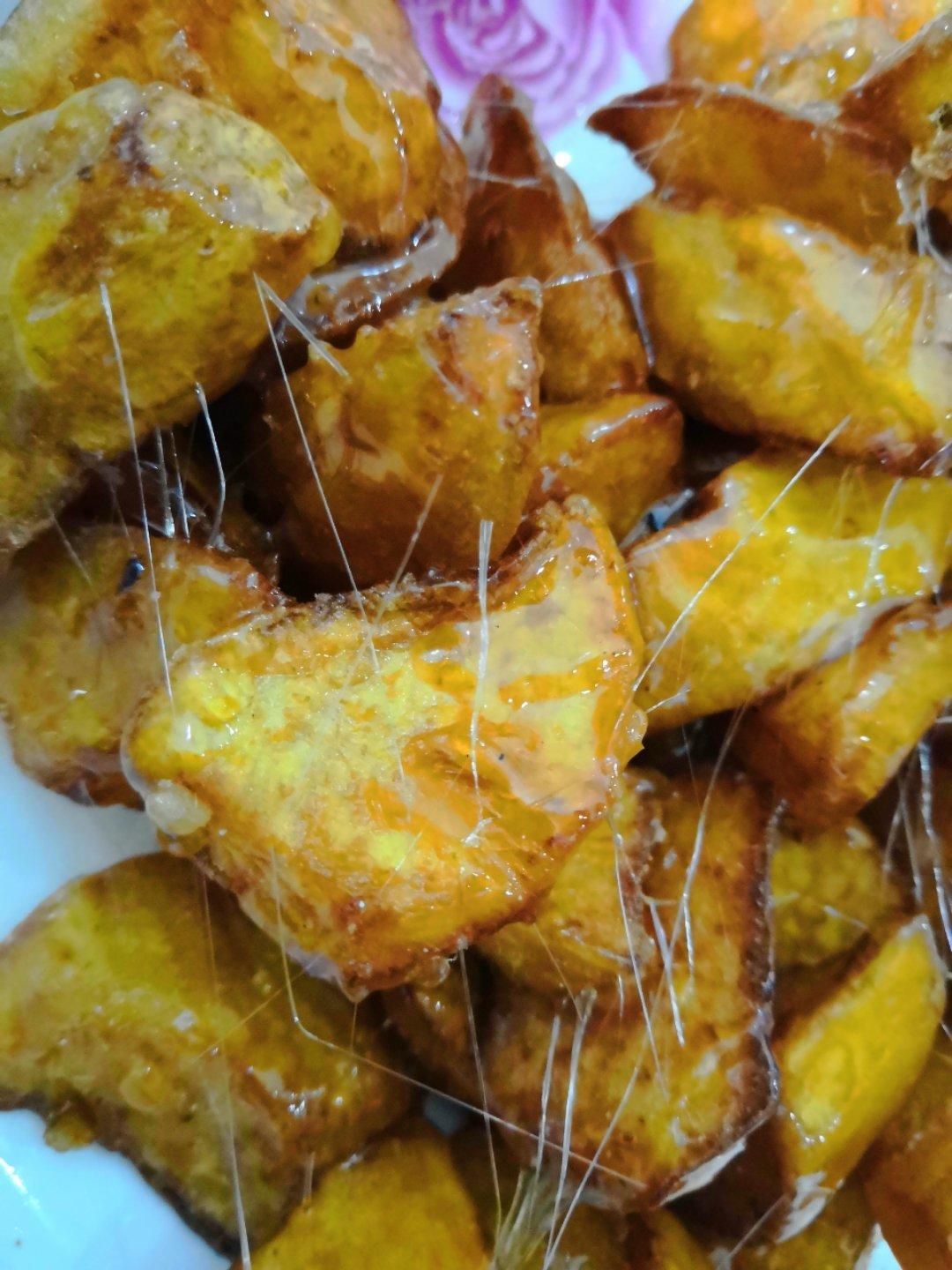 家常菜 拔丝地瓜 手机用户4568_rz1e做的拔丝地瓜