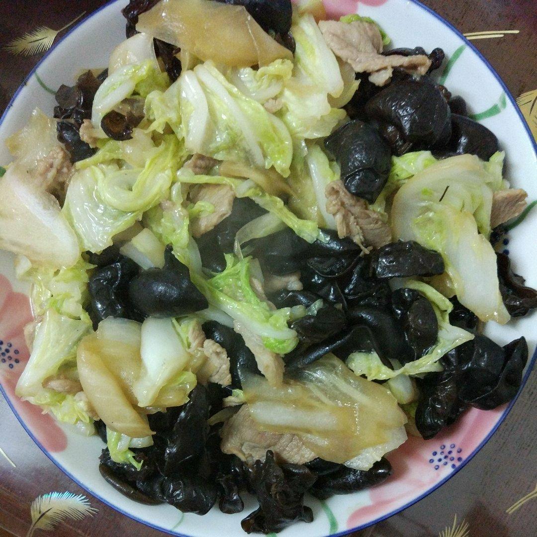手机用户9388_5maj做的木耳白菜炒肉片