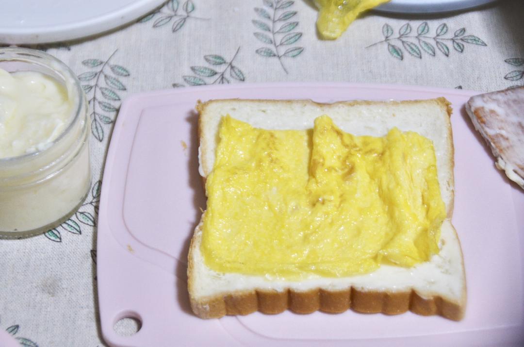 【网红芝士三明治（85&amp;洪瑞珍）的做法步骤图】crazy_go-制作