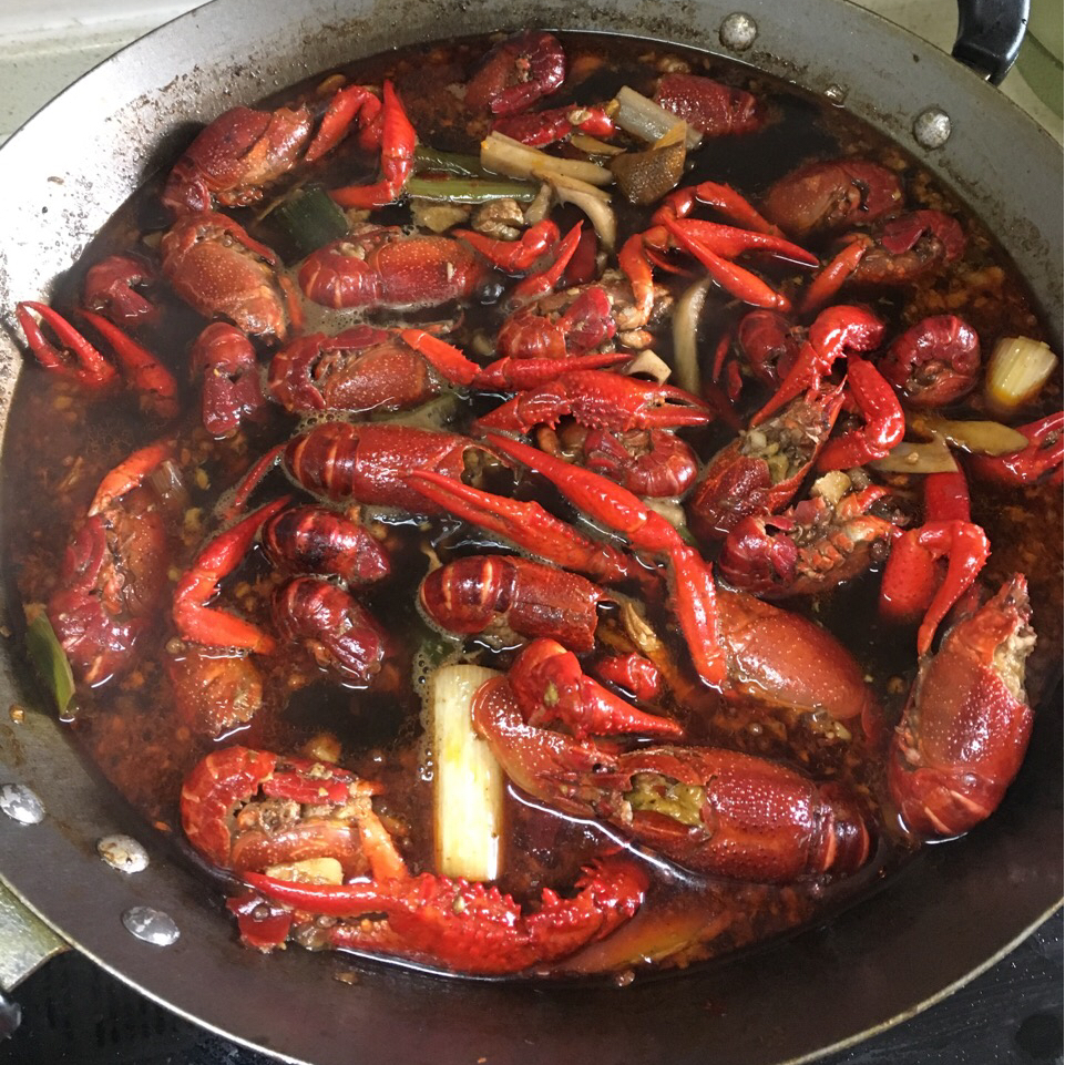 carolwm做的鲜煮小龙虾