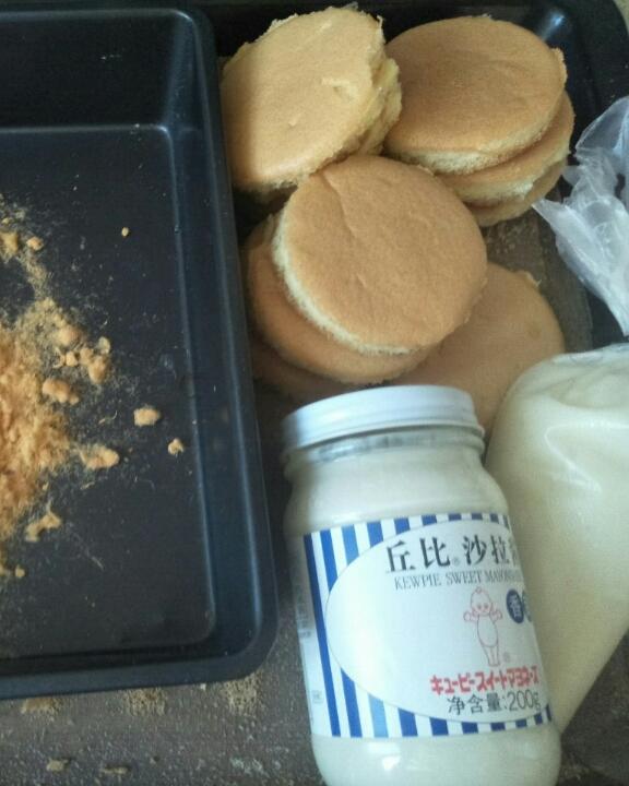 可以拉丝的肉松小贝的做法 步骤12