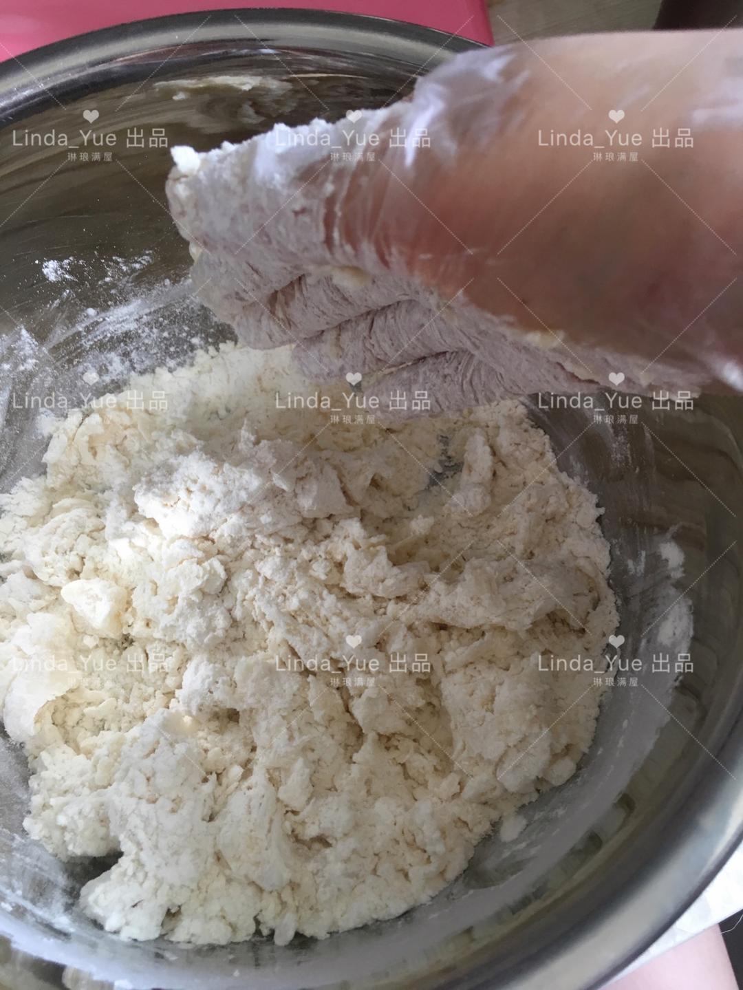 【彩虹蛋黄酥的做法步骤图,彩虹蛋黄酥怎么做好吃】Linda_Yue-制作