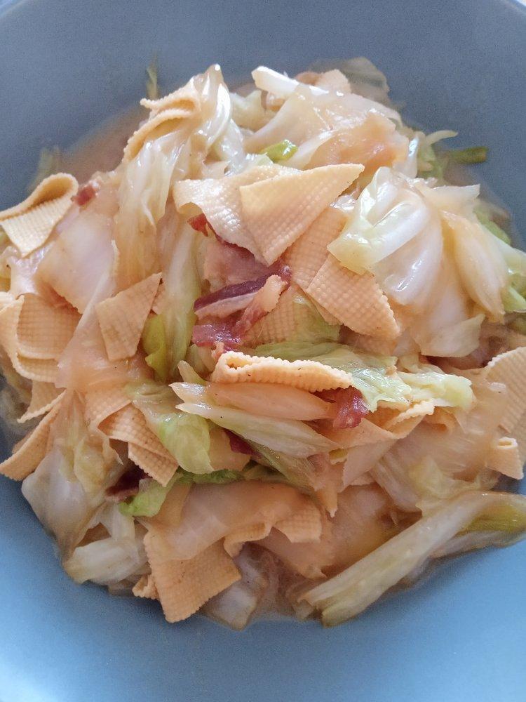 回忆手机用户12819swu做的大白菜炒干豆腐