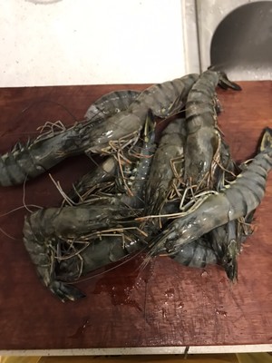 梅菜蒸虾/肉饼的做法 步骤2