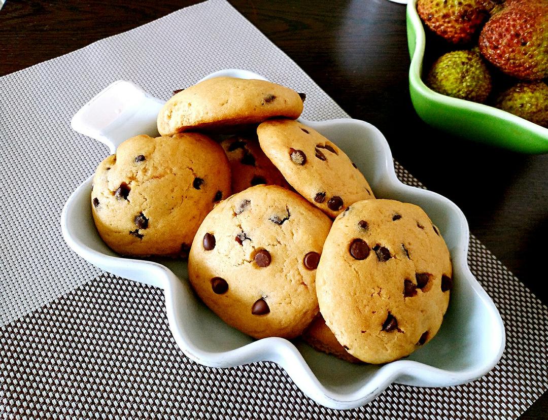 巧克力豆饼干(chocolate chip cookies)