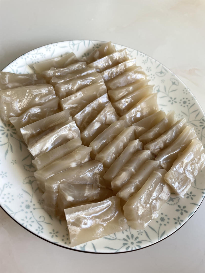 池恩啊做的水晶肉皮冻