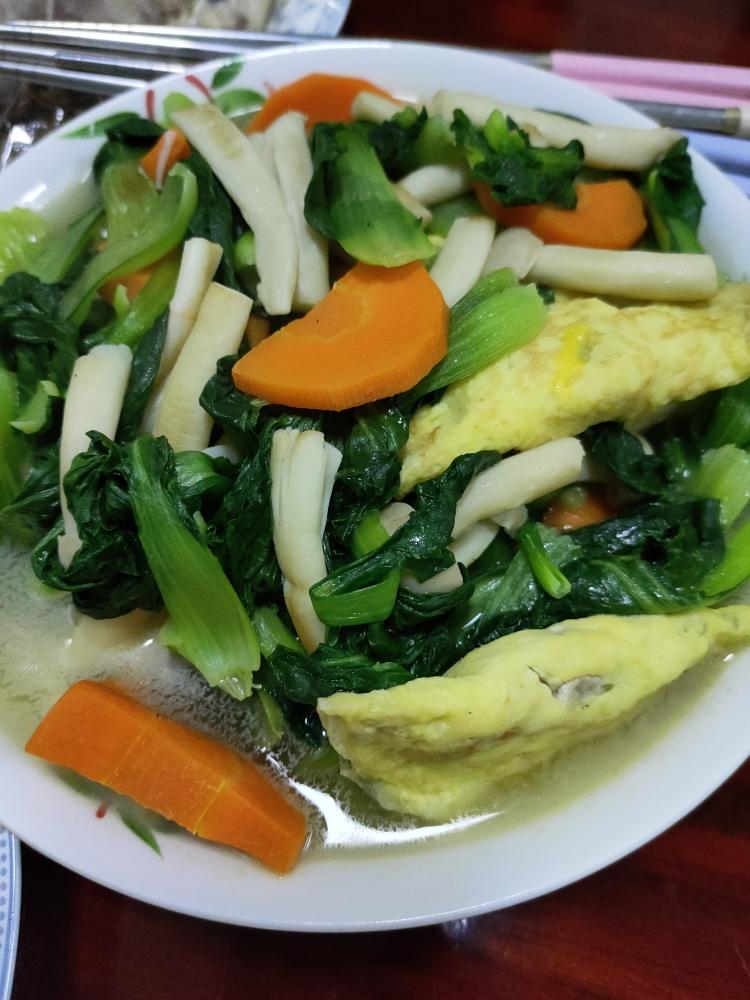 家常青菜小炒