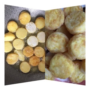 酸辣微甜焦皮日本豆腐的做法 步骤2