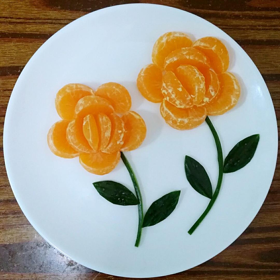小小丽520做的创意水果拼盘