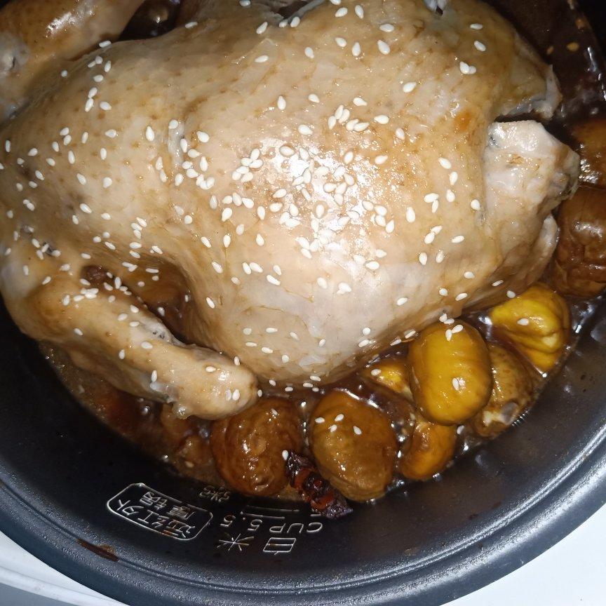 电饭煲焖鸡