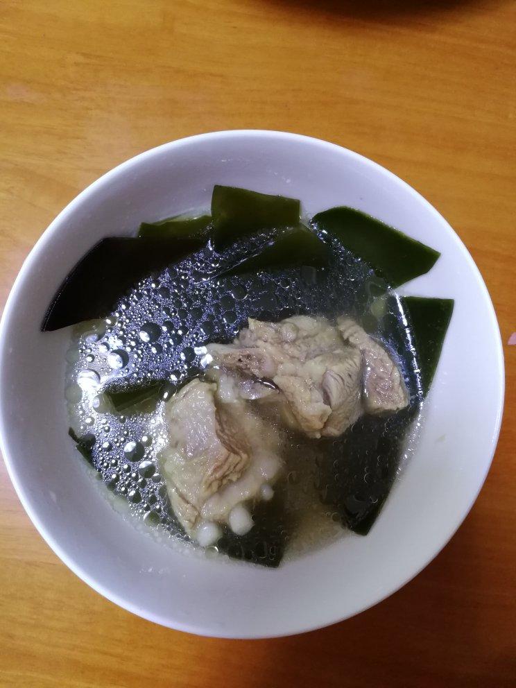 做过 海带排骨汤 不错,很好喝,以前不知道这个做法