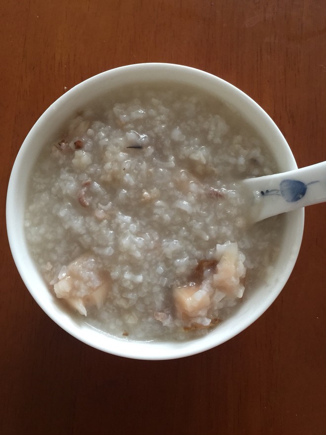 电饭锅简易莲藕瘦肉粥