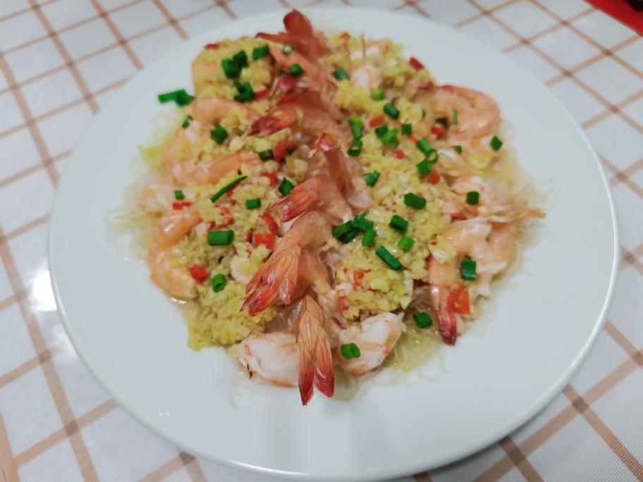 蒜蓉粉丝蒸虾