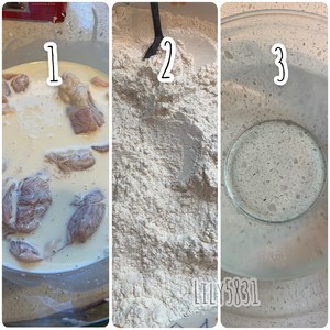 KFC肯德基“鱼鳞”脆皮炸鸡排 超详细新手版?的做法 步骤6