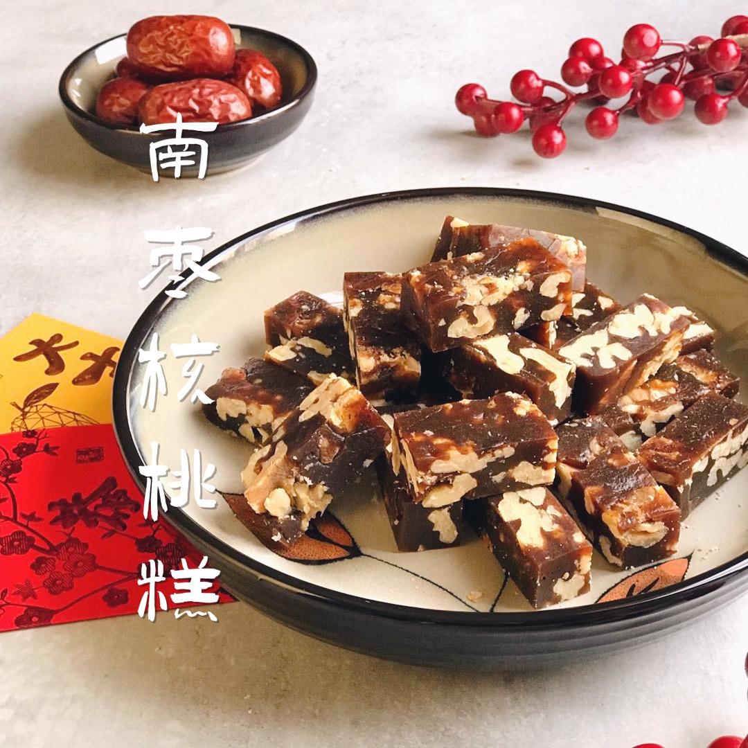 低糖版南枣核桃糕枣泥核桃糕