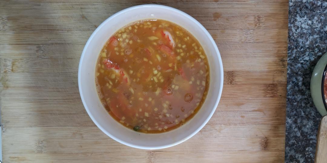 虾仁滑蛋(附摆盘)的做法 步骤3