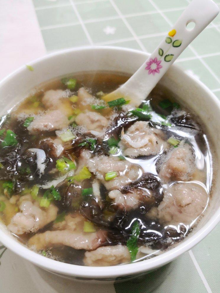 jasmine517做的温州瘦肉丸自制无添加剂快手做的猪肉羹