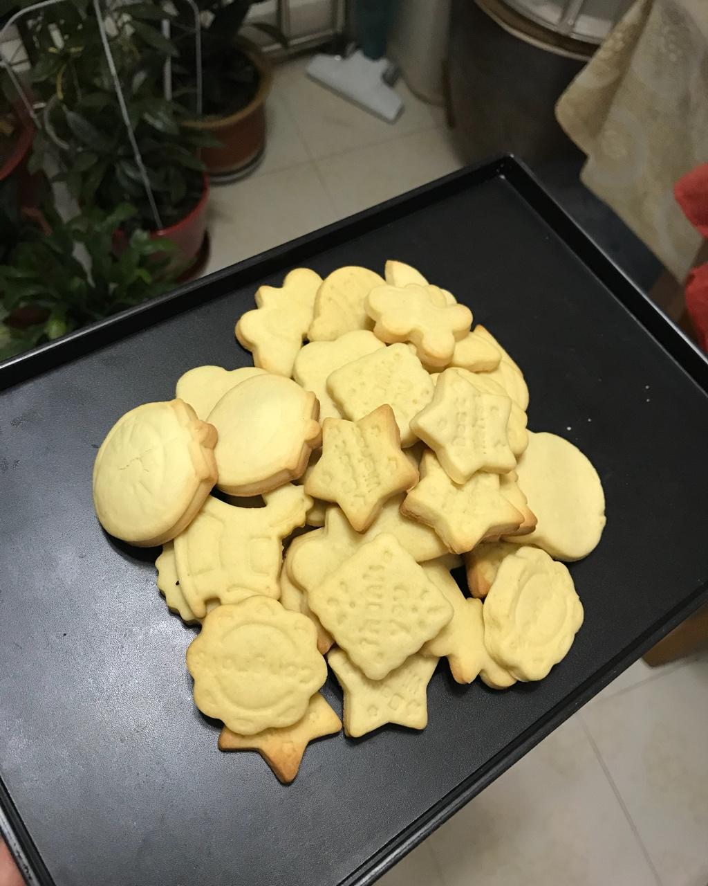 卡通黄油饼干