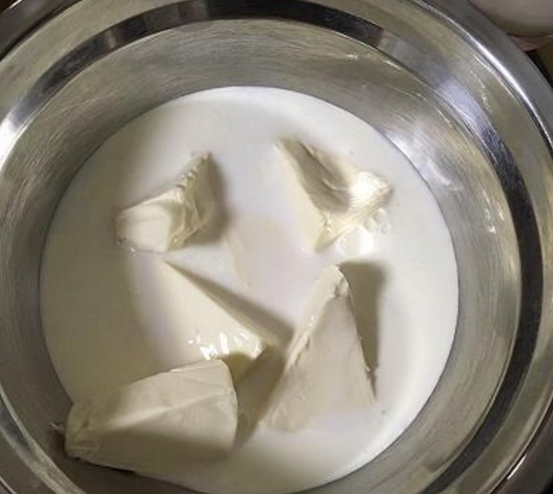 【8寸芝士蛋糕（低糖版）的做法步骤图】卡修拉荷-制作