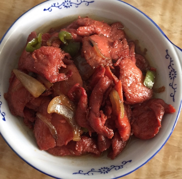 雪_7zfc做的爆炒里脊肉