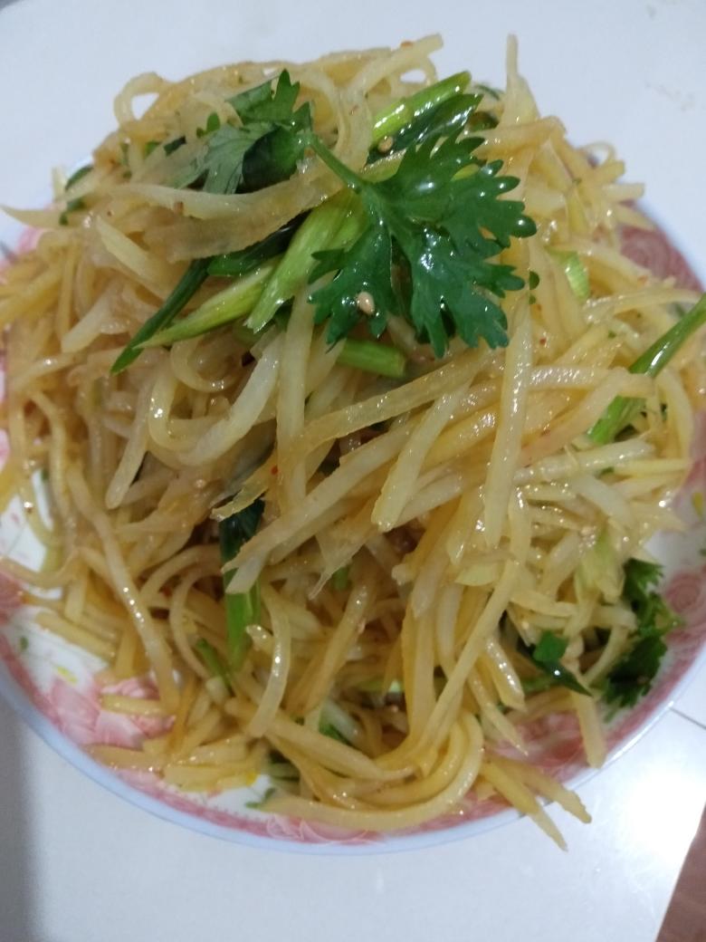 凉拌土豆丝