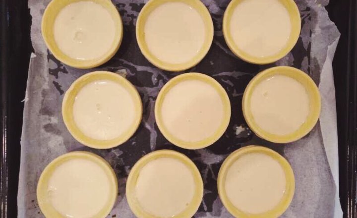 微波炉烤蛋挞的用料