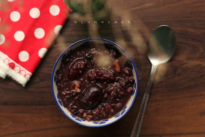 【养生黑米粥图片大全-Sunshroom的养生黑米