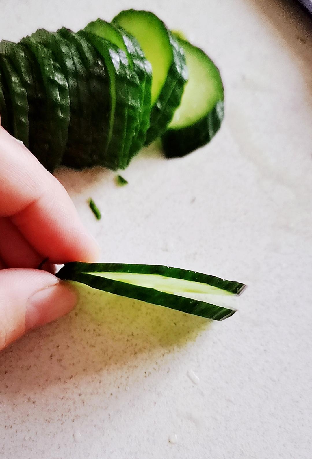 黄瓜花卉造型美食菜肴拼盘装饰花式摆盘凉拌黄瓜创意摆盘