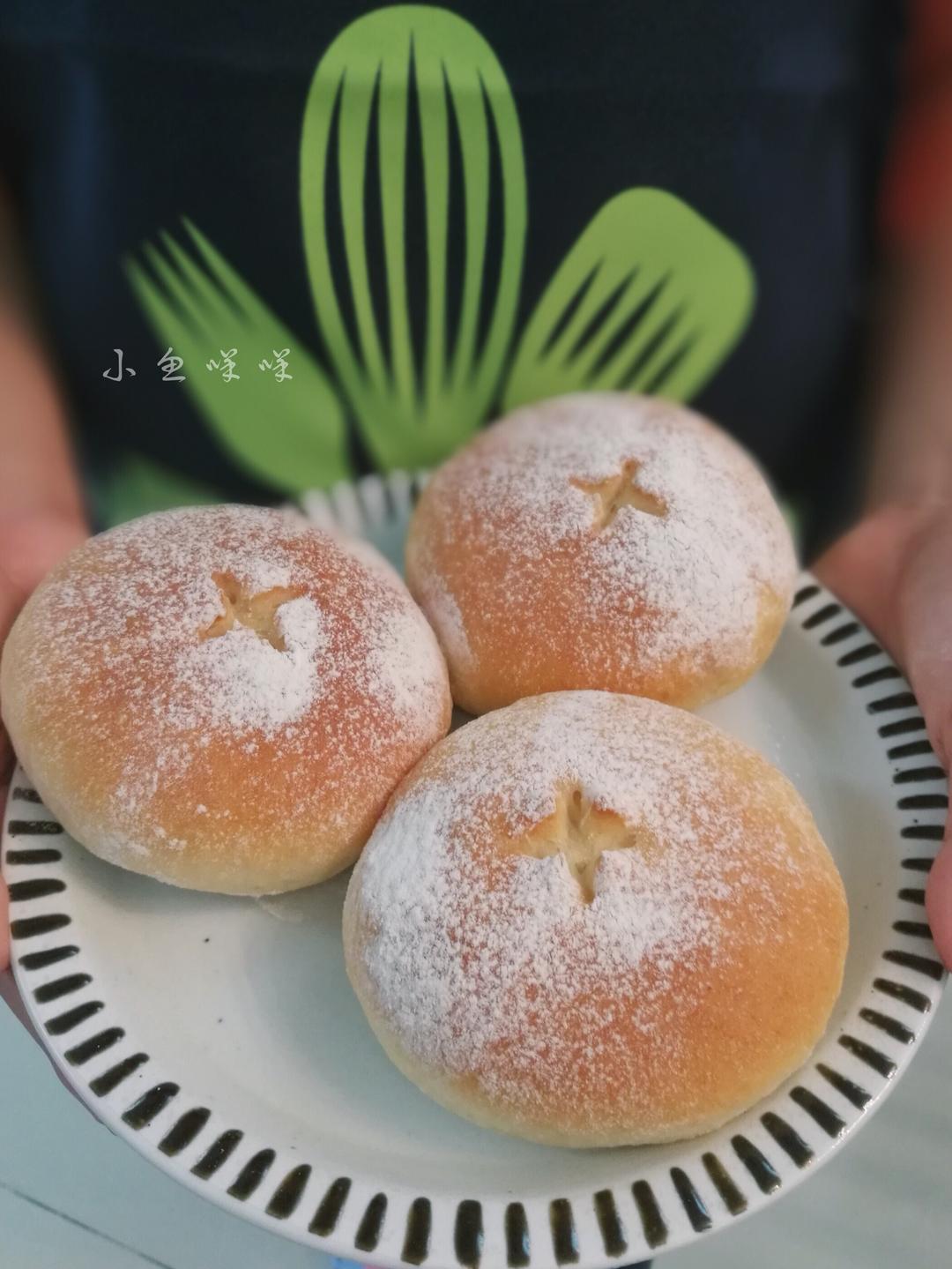 【奶酪土豆餐包的做法步骤图，怎么做好吃】小鱼咩咩-制作