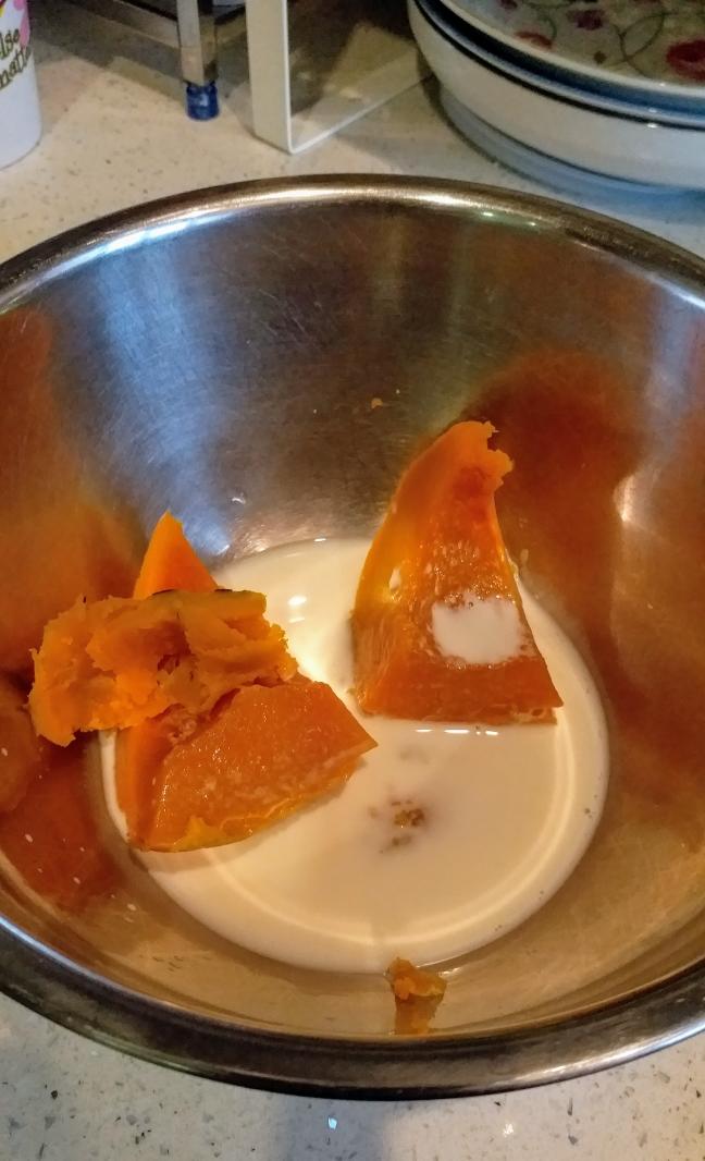 南瓜发糕