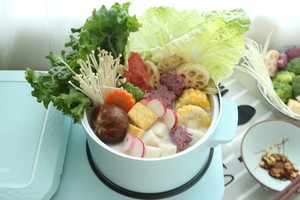 彩虹豆乳锅#东菱三明治早餐机# #早餐打卡#的做法 步骤7