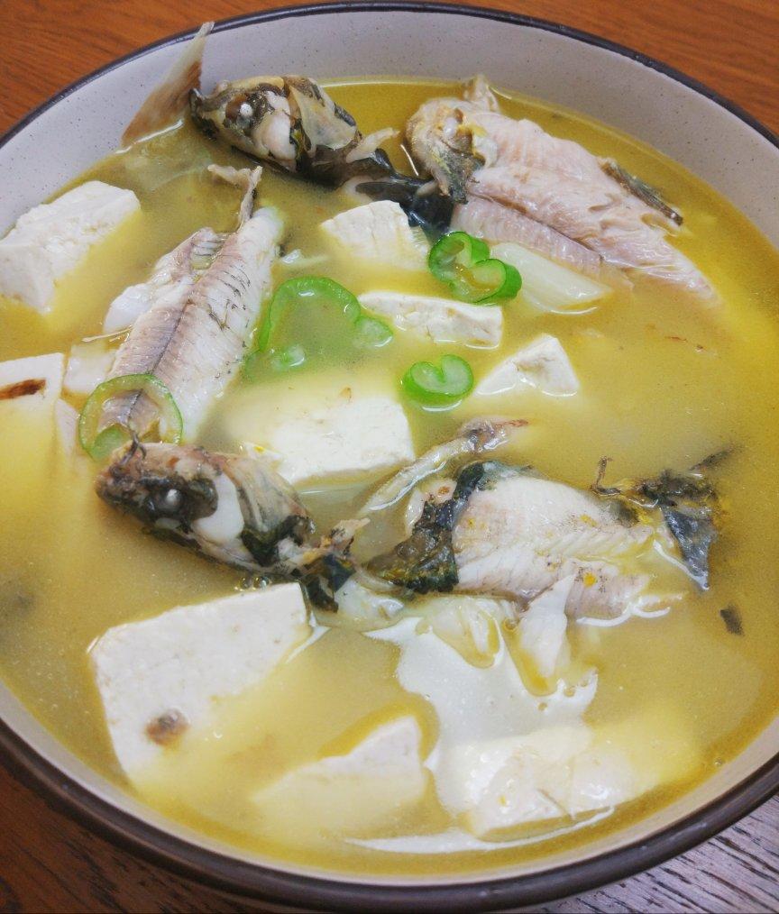 媚娘妈做的黄骨鱼豆腐汤