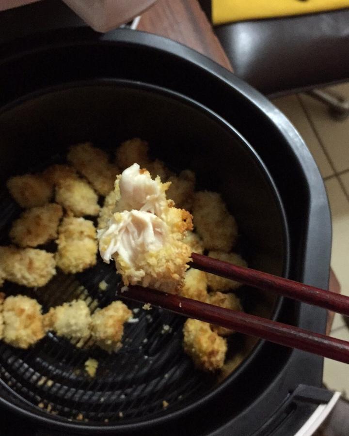 白米饭cc做的空气炸锅版鸡米花