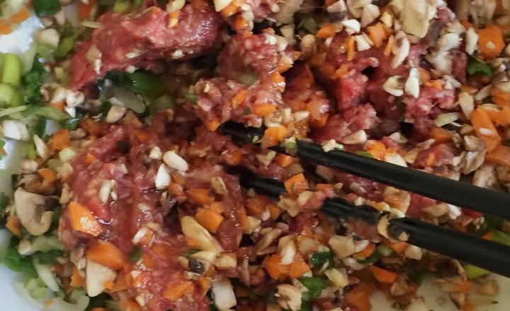 【粉蒸丸子的做法步骤图,粉蒸丸子怎么做好吃