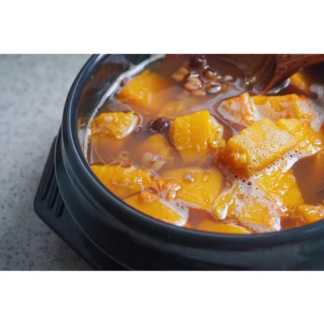 proverb做的南瓜红豆糖水