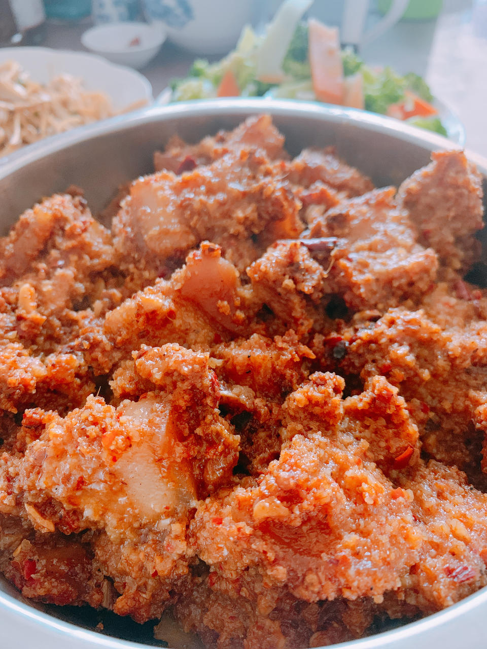 妖精_j做的土豆粉蒸肉