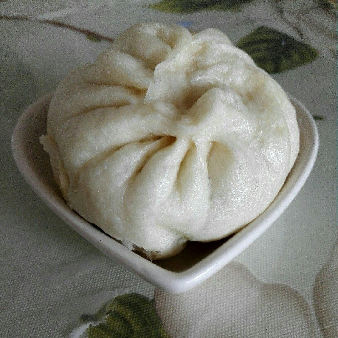 秋栀子做的快手发面大包子
