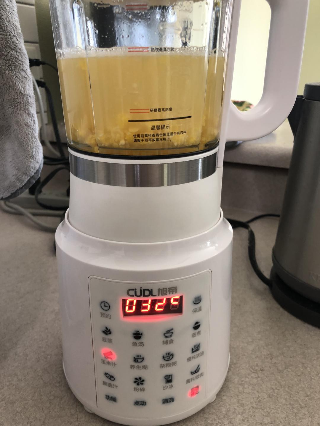 破壁机玉米汁
