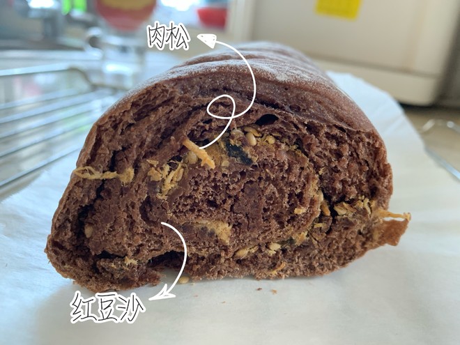 消耗香蕉 香蕉可可面包的做法