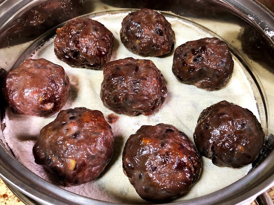 很随意很方便的粘豆包
