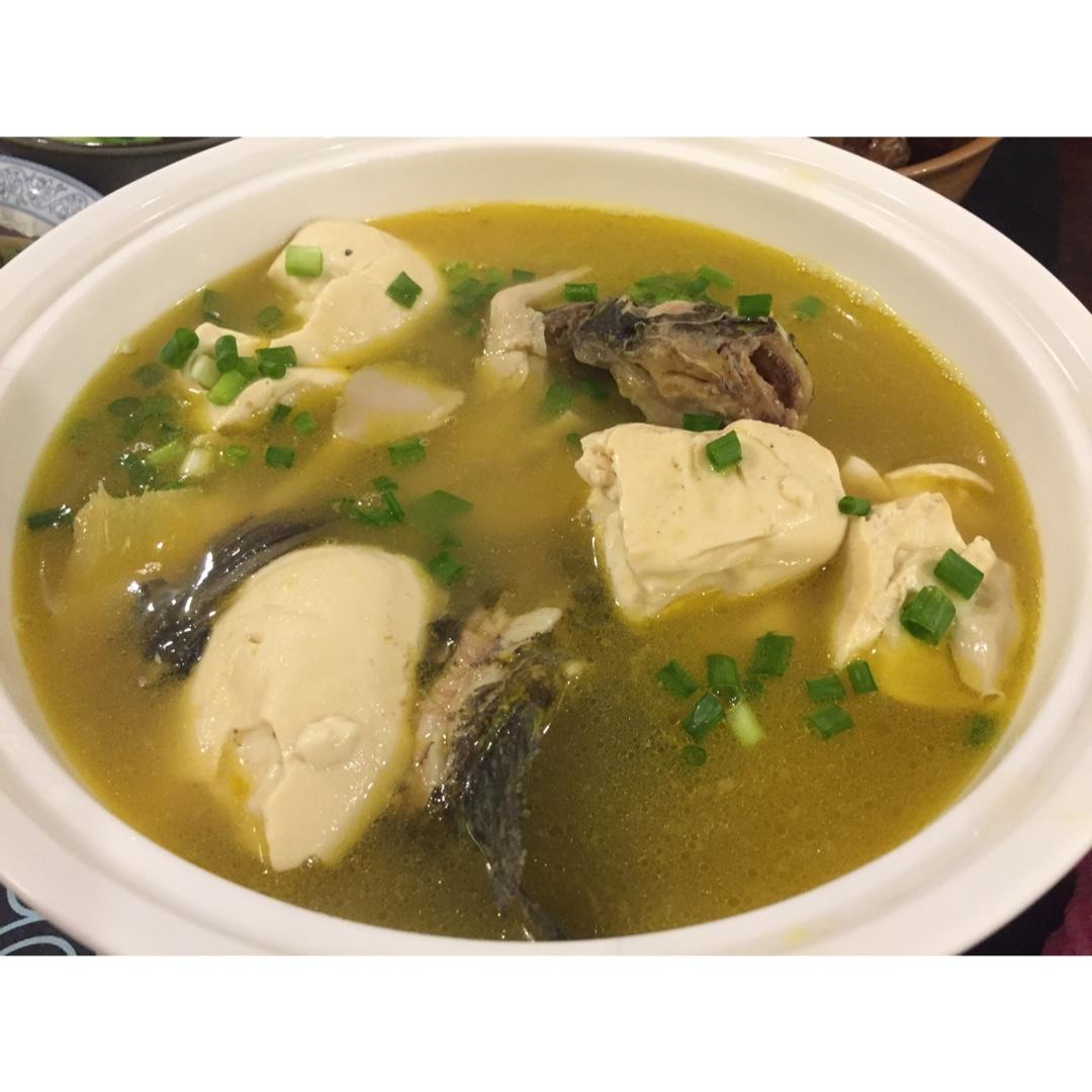 tree做的嘎鱼豆腐汤