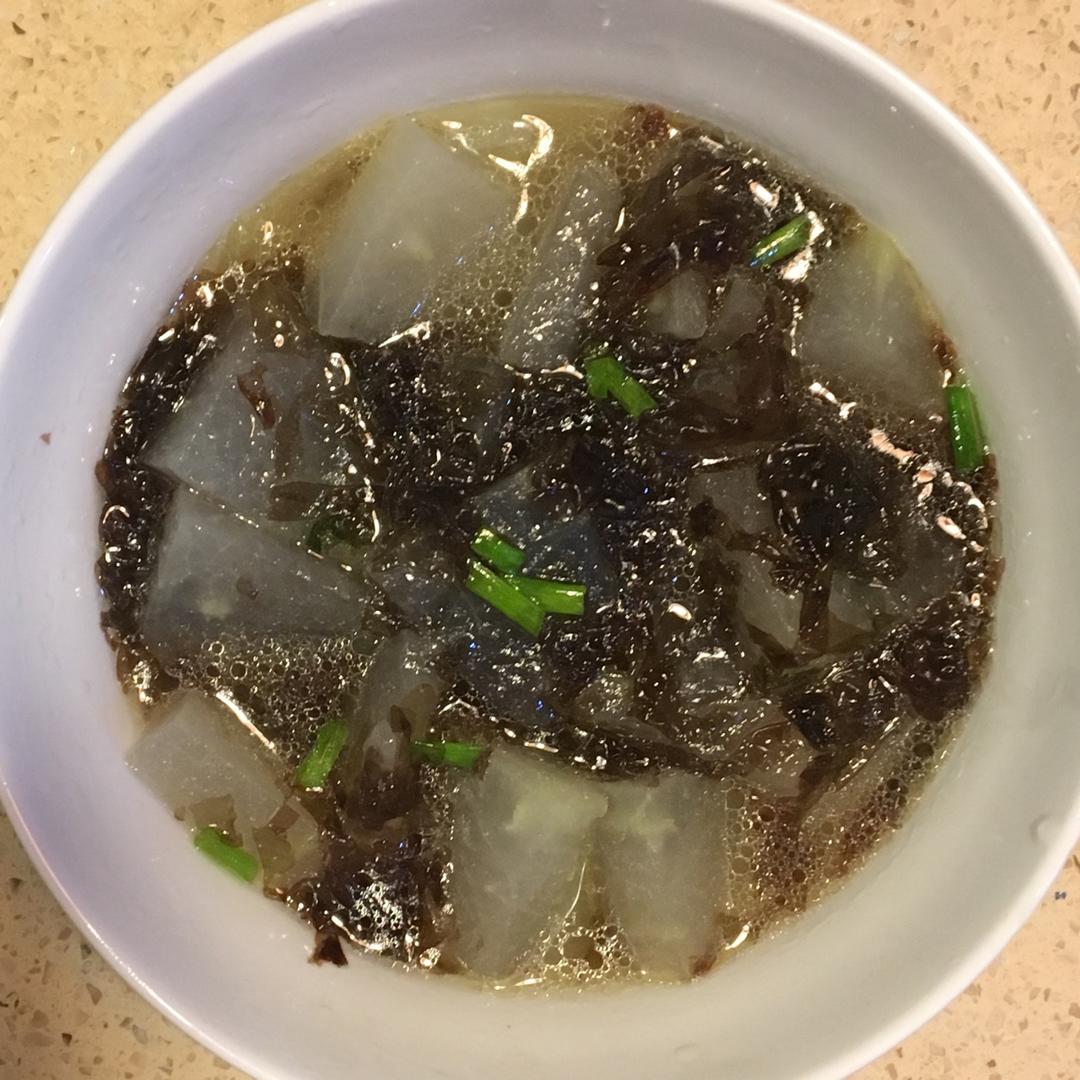 daisydin做的冬瓜紫菜汤