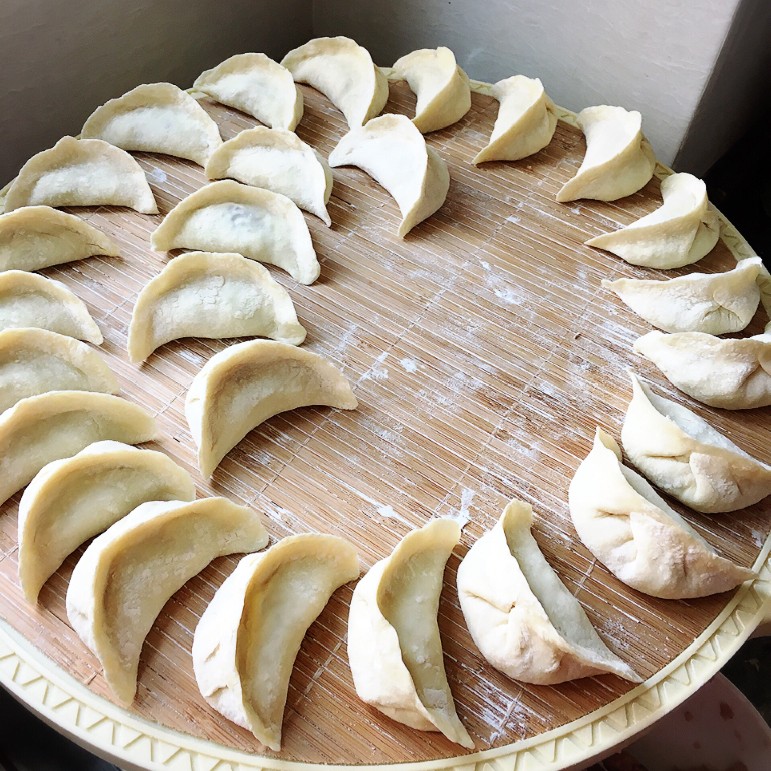 陈厨娘coco做的饺子的包法