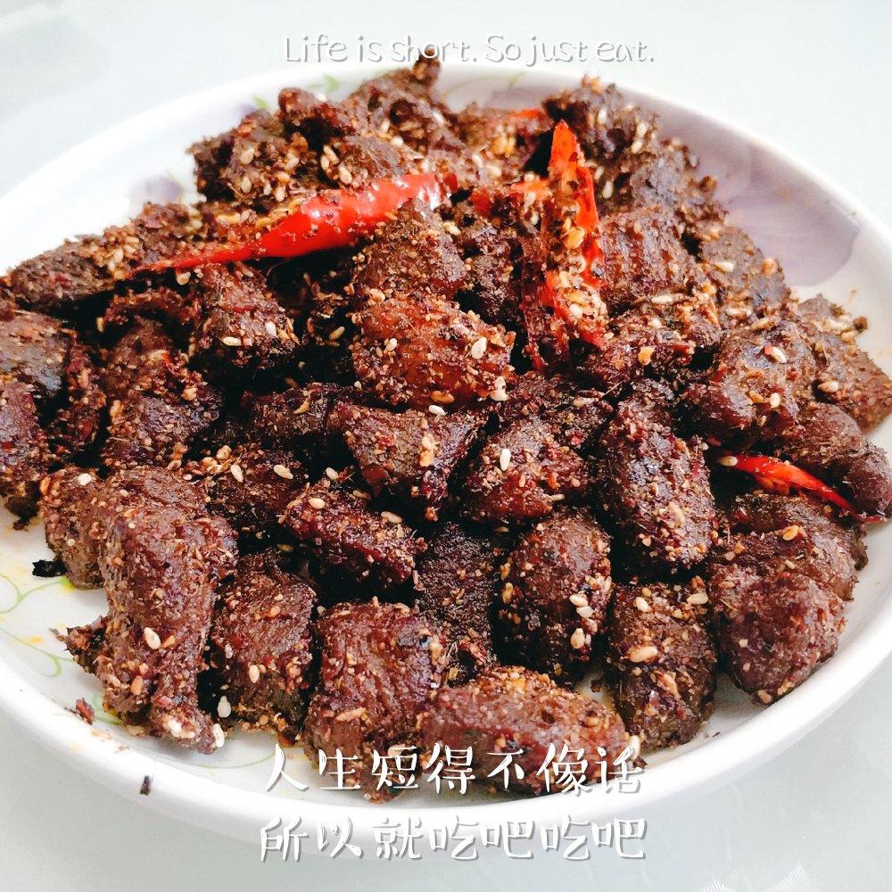 嘟晶晶做的孜然羊肉