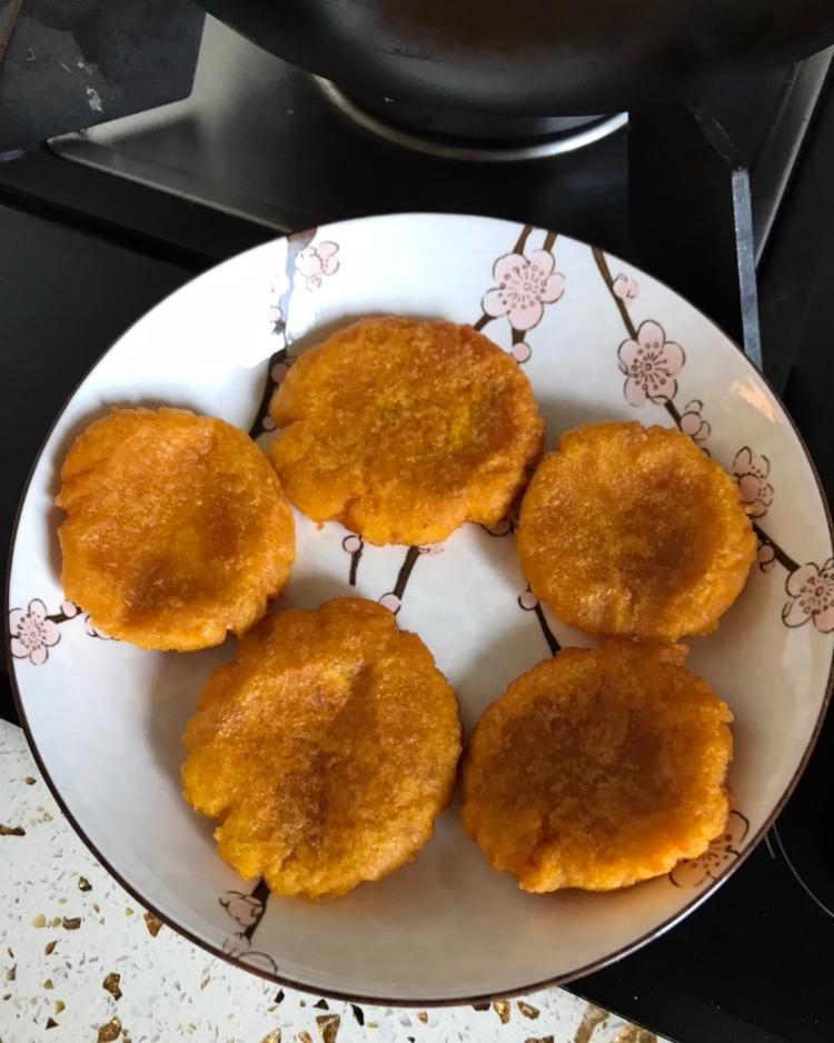 siden做的糯米南瓜饼