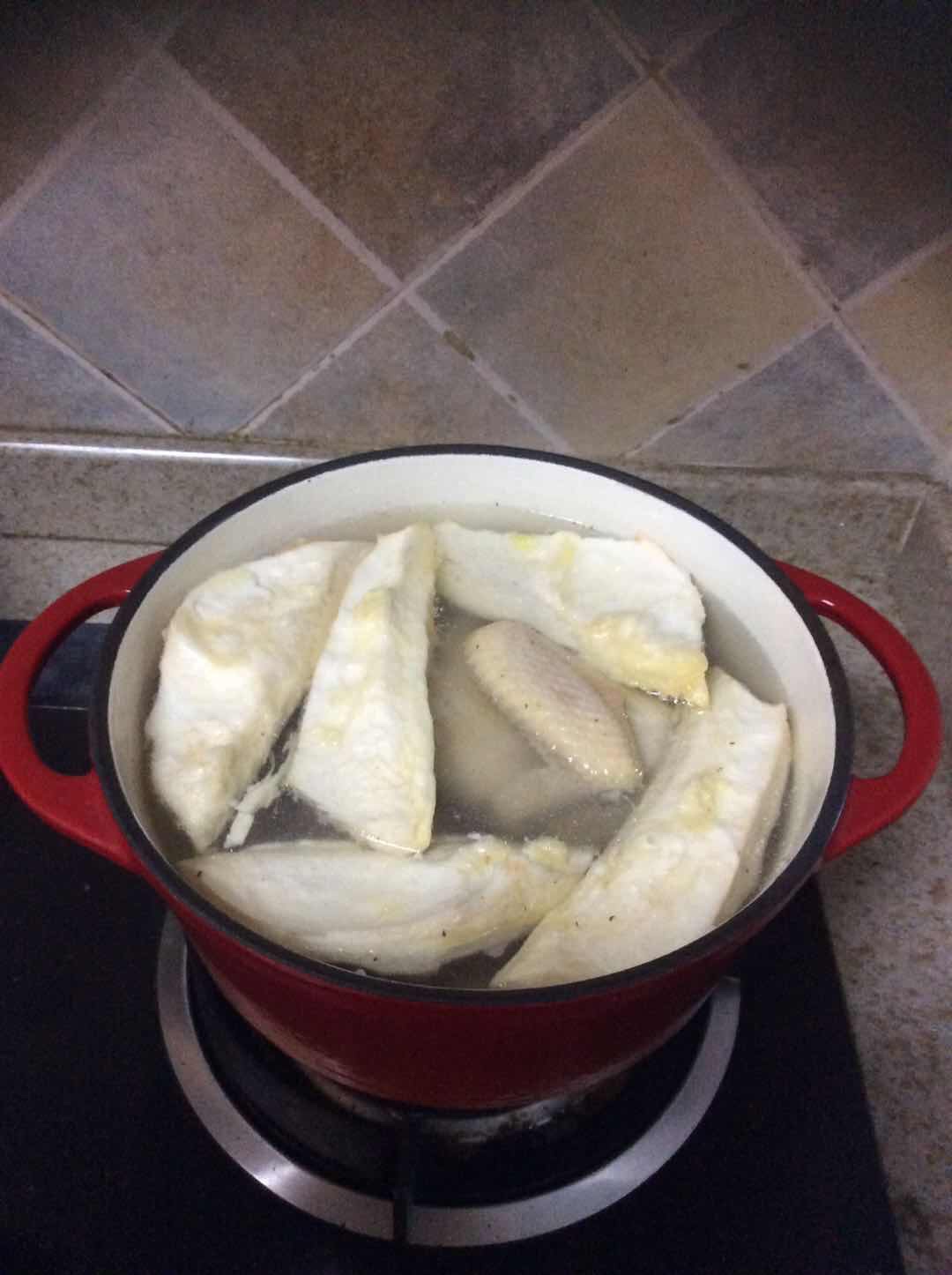 榴莲煲鸡汤的做法