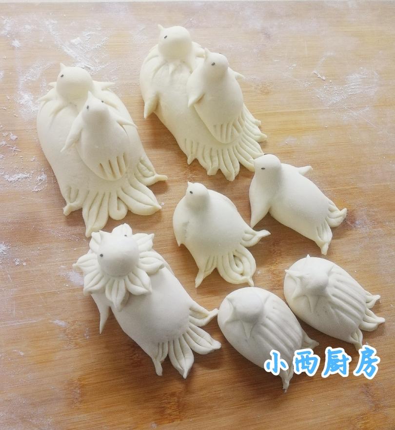 清明节山东传统面食做小燕儿          清明节～山东传统面食小燕子